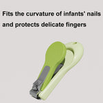 Ensemble coupe-ongles 4 en 1 pour bébé, kit de soins portable de voyage pour bébé