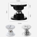 Butoir de porte anti-collision silencieux, magnétique puissant, en silicone, sans perçage, transparent, noir, blanc
