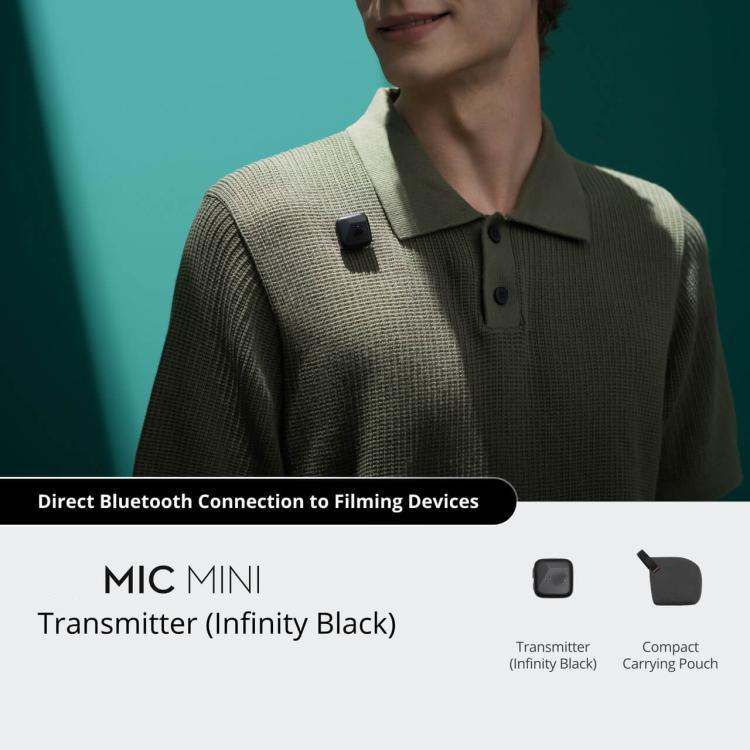 Émetteur original pour DJI Mic Mini, émetteur (noir), émetteur (blanc)