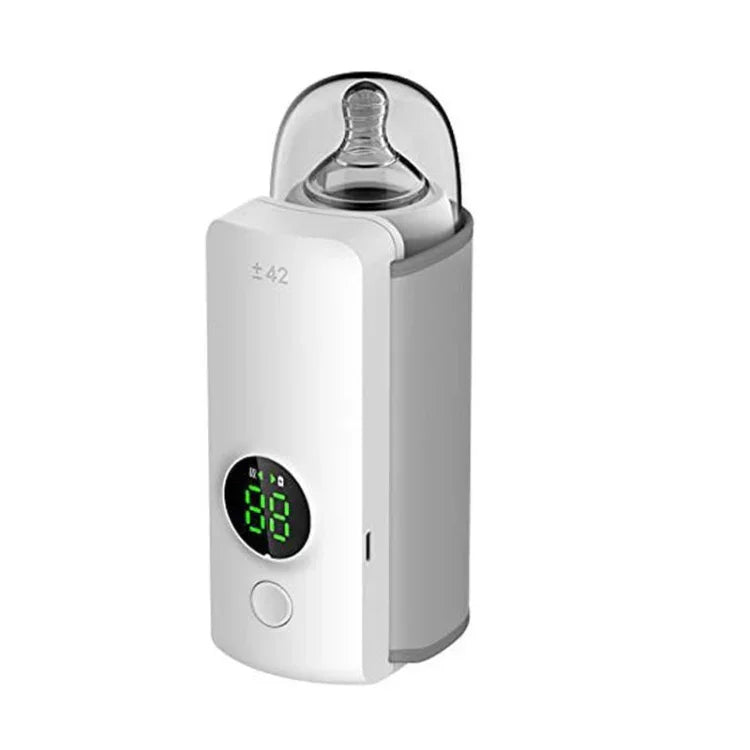 Chauffe-biberon 18W 6000mAh avec affichage numérique et 6 niveaux de réglage de la température, NNQ-2