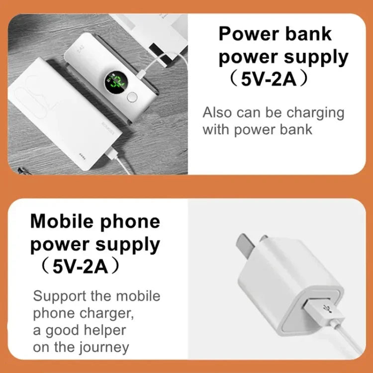 Chauffe-biberon 18W 6000mAh avec affichage numérique et 6 niveaux de réglage de la température, NNQ-2