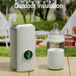 Chauffe-biberon 18W 6000mAh avec affichage numérique et 6 niveaux de réglage de la température, NNQ-2