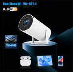 Projecteur intelligent HY300 PRO système Android 11.0 160 lumens portable, prise EU, prise US, prise UK, prise AU