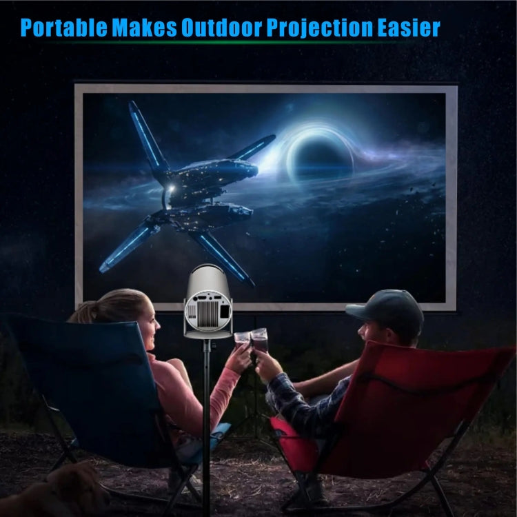 Projecteur intelligent HY300 PRO système Android 11.0 160 lumens portable, prise EU, prise US, prise UK, prise AU