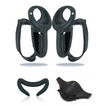 Pour Meta Quest 3 VR Couvre-Pads de Nez Masque Noir, 4pcs /Set, 2pcs /Set