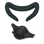 Pour Meta Quest 3 VR Couvre-Pads de Nez Masque Noir, 4pcs /Set, 2pcs /Set