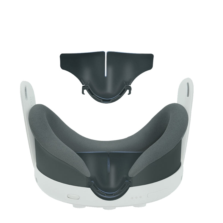 Pour Meta Quest 3 VR Couvre-Pads de Nez Masque Noir, 4pcs /Set, 2pcs /Set