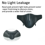 Pour Meta Quest 3 VR Couvre-Pads de Nez Masque Noir, 4pcs /Set, 2pcs /Set