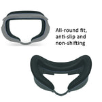Pour Meta Quest 3 VR Couvre-Pads de Nez Masque Noir, 4pcs /Set, 2pcs /Set