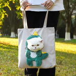 Sac bandoulière extensible pour chat et petit chien, M, L
