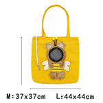 Sac bandoulière extensible pour chat et petit chien, M, L