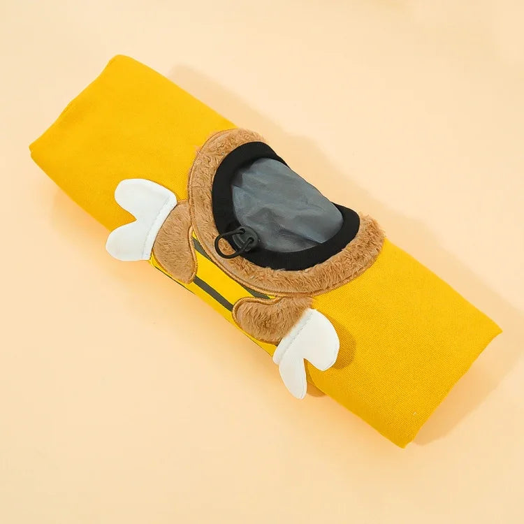 Sac bandoulière extensible pour chat et petit chien, M, L