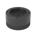 Pieds de machine à laver antidérapants, rehaussants, fixes, amortisseurs, noirs 3,5 cm, noirs 6 cm, noirs 8,5 cm