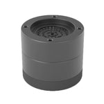 Pieds de machine à laver antidérapants, rehaussants, fixes, amortisseurs, noirs 3,5 cm, noirs 6 cm, noirs 8,5 cm