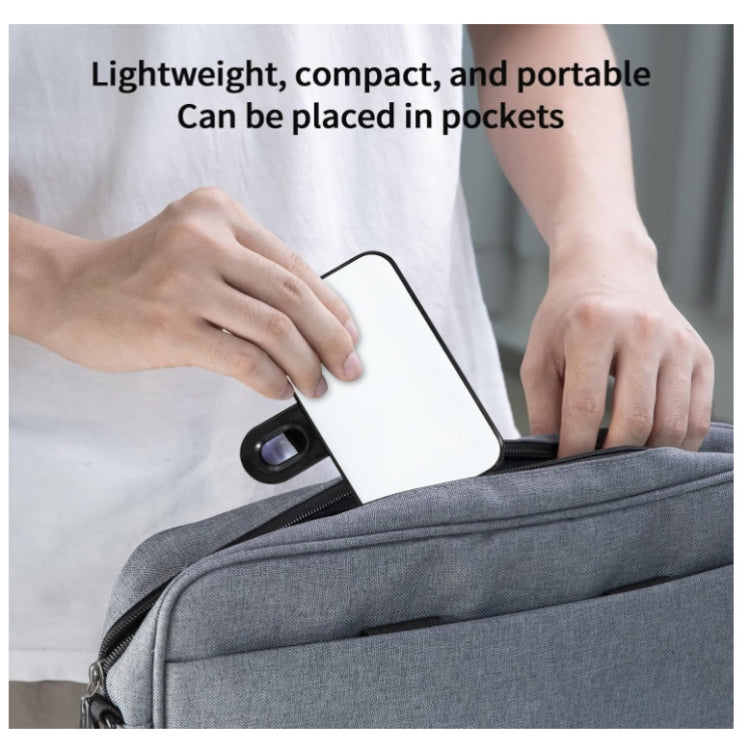 Lumière de remplissage selfie rechargeable à clipser avec 3 températures de couleur pour téléphone, ordinateur portable, tablette, réunion, 24 LED