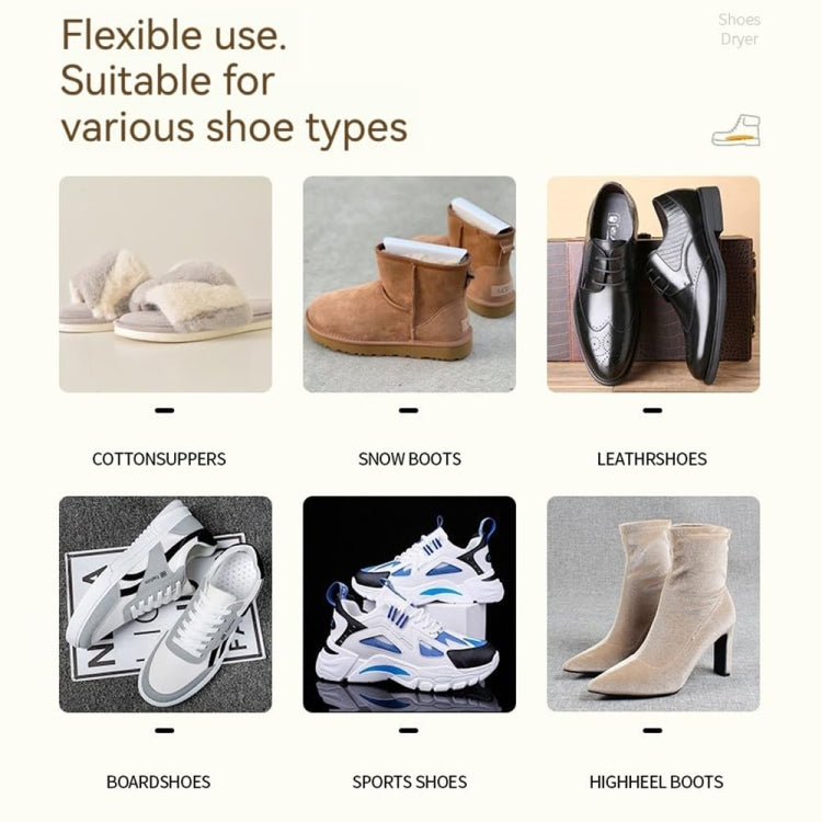 Sèche-chaussures électrique avec stérilisation UV alimenté par USB 5V