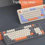 Clavier mécanique sans fil Bluetooth double mode XUNSVFOX K94 pour jeu, bureau, ordinateur portable