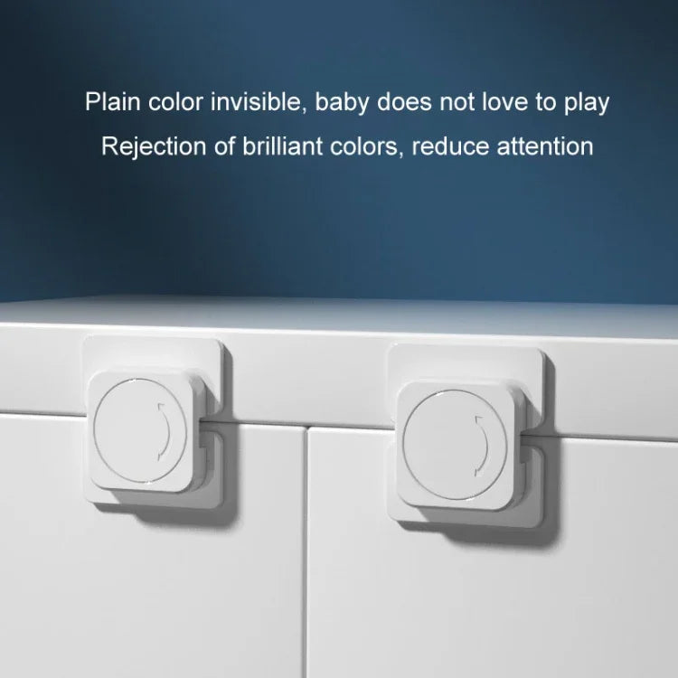 Verrou de sécurité multifonctionnel pour bébé, anti-pincement pour porte, tiroir, réfrigérateur, serrure de réfrigérateur