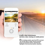 Caméra de tableau de bord Wifi S600 1080P Objectif grand angle 170 degrés Enregistreur de conduite caché pour voiture