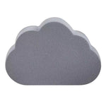 Brosse de nettoyage nuages en éponge absorbante pour lavabo de salle de bain anti-calcaire, gris
