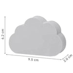Brosse de nettoyage nuages en éponge absorbante pour lavabo de salle de bain anti-calcaire, gris