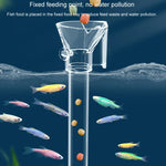 Tube d'alimentation pour aquarium en acrylique, petit tube d'alimentation pour poissons, 13-18cm, 20-32cm