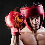 Casque de boxe pour sparring, protection tête compétition combat thaï, S, M, L