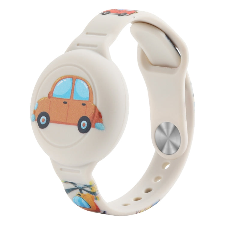 Pour AirTag 2e génération / AirTag 1re génération, bracelet de montre de dessin animé, localisateur, housse de protection en silicone, étui anti-perte