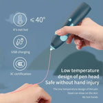 Stylo d'impression graffiti sans fil USB basse température pour enfants, kit de stylo de peinture 3D DIY