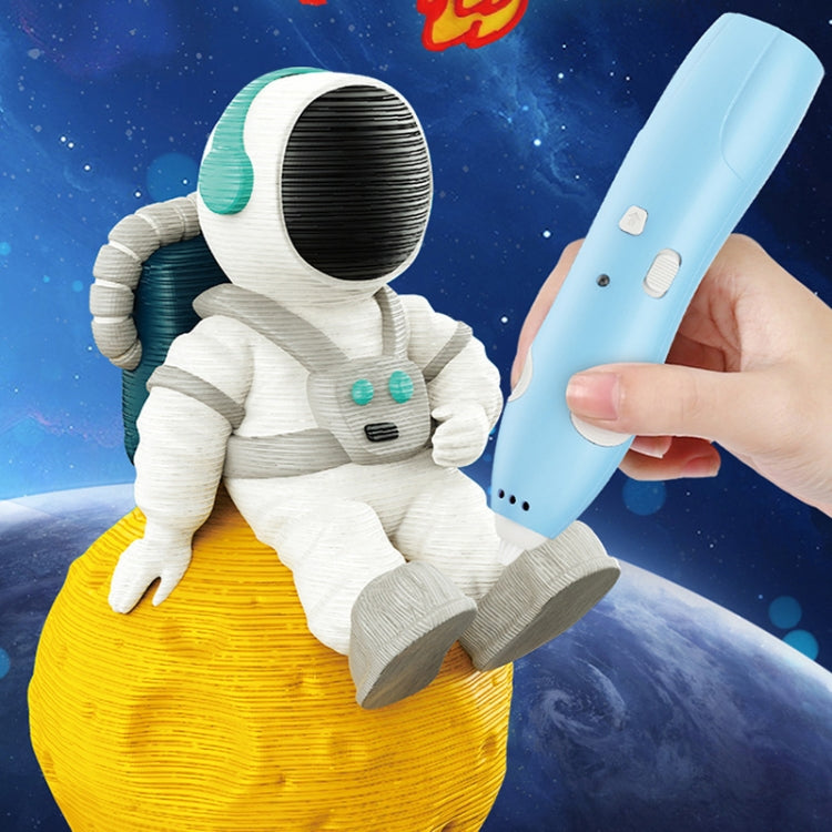 Stylo d'impression graffiti sans fil USB basse température pour enfants, kit de stylo de peinture 3D DIY