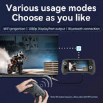 Console de jeu portable ANBERNIC RG556, système Android 13, écran AMOLED 5,48 pouces, Wi-Fi, Bluetooth, 128 Go + 128 Go ou 128 Go + 256 Go