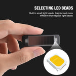 Solar Warning Light Anti-rear Collision LED Flashing Light