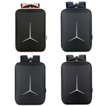 Sac à dos d'affaires sportif multifonction étanche pour ordinateur portable avec port USB, 15 pouces, 17 pouces