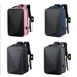 Sac à dos antivol à grande capacité avec serrure à code et port USB, 16 pouces