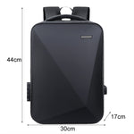 Sac à dos antivol à grande capacité avec serrure à code et port USB, 16 pouces