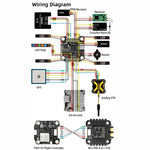 Baromètre Lipo 3-6S pour drone RC, ESC 4-en-1 SpeedyBee BLS 50A