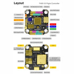 Baromètre Lipo 3-6S pour drone RC, ESC 4-en-1 SpeedyBee BLS 50A