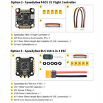 Baromètre Lipo 3-6S pour drone RC, ESC 4-en-1 SpeedyBee BLS 50A