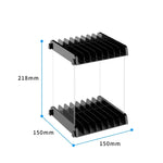 Support mural de rangement pour CD de jeux vidéo, 32 feuilles