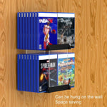 Support mural de rangement pour CD de jeux vidéo, 32 feuilles