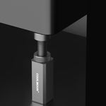 Support carte graphique COOLMOON Support vertical pour ordinateur de bureau Support supérieur à vis tige télescopique, 2,8-5cm (noir), 2,8-5cm (argent), 5-8cm (noir), 5-8cm (argent), 7,5-12cm (noir), 7,5-12cm (argent)