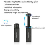 Support carte graphique COOLMOON Support vertical pour ordinateur de bureau Support supérieur à vis tige télescopique, 2,8-5cm (noir), 2,8-5cm (argent), 5-8cm (noir), 5-8cm (argent), 7,5-12cm (noir), 7,5-12cm (argent)