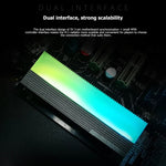 Refroidisseur COOLMOON CM-M2A pour disque SSD M.2 2280 dissipateur thermique 5V ARGB, CM-M2A