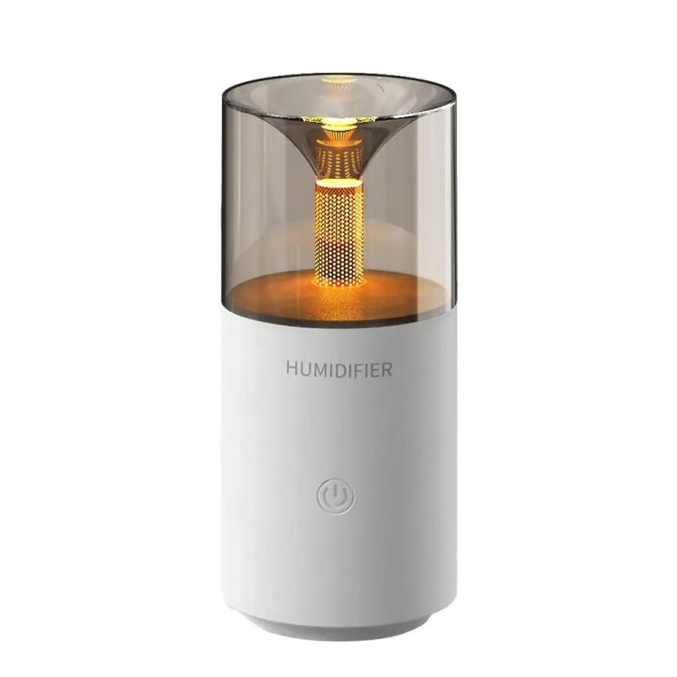 Diffuseur d'aromathérapie Flamme de Bougie Pulvérisateur de Parfum Automatique Mini Humidificateur Lumière d'Ambiance Bougie