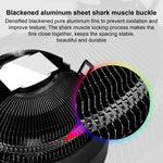 Refroidisseur CPU COOLMOON pour ordinateur de bureau avec changement automatique de couleur, ventilateur de refroidissement silencieux multi-plateforme, CM-BF-RGB