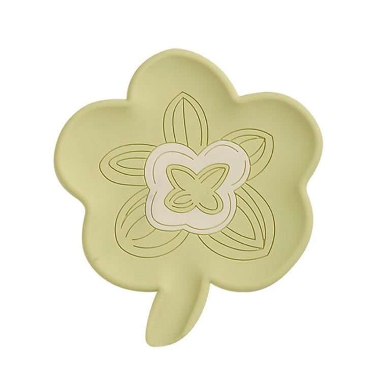 Distributeur de savon de salle de bain en silicone infusé Support de drainage de savon antidérapant domestique