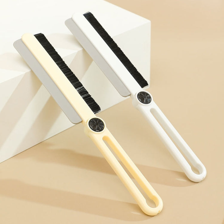 Brosse de nettoyage multifonctionnelle pour crevasses, brosse de nettoyage à long manche pour salle de bain