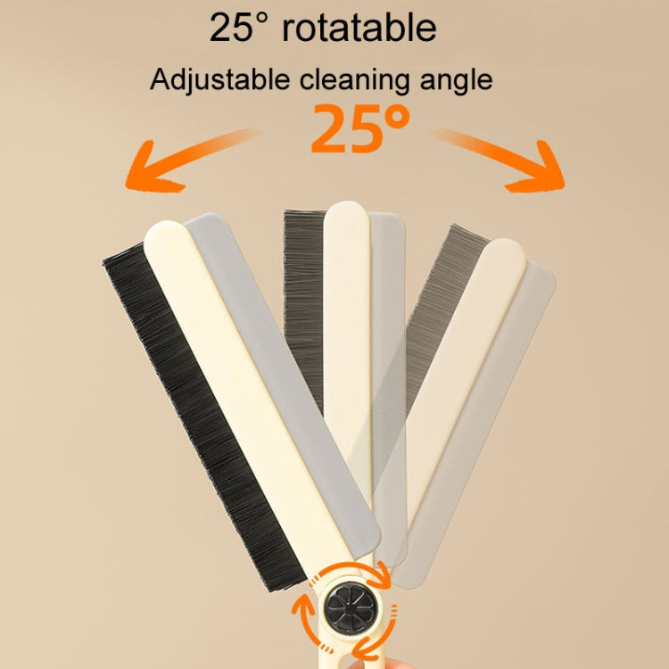 Brosse de nettoyage multifonctionnelle pour crevasses, brosse de nettoyage à long manche pour salle de bain