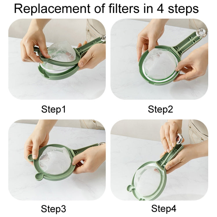 Filtre à résidus pour presse-agrumes de cuisine, filtre à lait de soja ménager