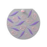 Couvercle de drain de sol anti-bouchage pour cuisine et salle de bain, déodorisant de drain de sol d'égout, Fleur de prunier, Tulipe, Trèfle